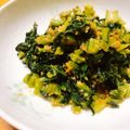 パキポ〜's cooksnap of when they made かぶの葉の味噌炒め.
