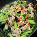 ﾃｨｱﾓﾓﾓ's cooksnap of when they made ❤豚肉と小松菜の塩だれ中華風肉野菜炒め❤.