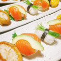 ドラエミ's cooksnap of when they made おつまみに〜♫芽ネギ寿司と鯛の手毬寿司.