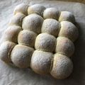 Katter's cooksnap of when they made 手ごねでもふわっとちぎりパン.