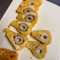 ♥みぃさん♥'s cooksnap of when they made *卵焼きでバームクーヘン◎キャラ弁*.