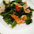 バウンド's cooksnap of when they made のらぼう菜のペペロンチーノ風.