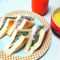 うたかた。's cooksnap of when they made ハム、玉ねぎ、チーズのサンドウィッチ.