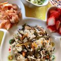 クック89LA6X☆'s cooksnap of when they made 一歳離乳食　ひじきの炊き込みご飯.