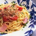 たろべちゃん's cooksnap of when they made トマトとベーコンの白だしパスタ.