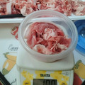 虹色♪︎ちゅーりっぷ's cooksnap of when they made 肉を小分けにする習慣（デジタル計量器）.