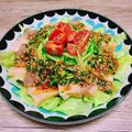 のんべぇヒロ's cooksnap of when they made 蒜泥白肉（茹で豚肉のニンニクソースがけ）.