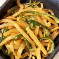 にゃにゃん16's cooksnap of when they made ☆大根とピーマンのマヨ醤油炒め☆.