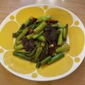 Kazu2323's cooksnap of when they made アスパラとドライトマトのレモン炒め.