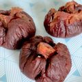 Yooboo's cooksnap of when they made リメイク！レンジで栗の甘露煮の蒸し羊羹♪.