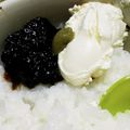 ミニマフィン's cooksnap of when they made クリチミニ丼　海苔の佃煮山葵添え.