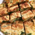 シムちぃ's cooksnap of when they made お好み焼き粉でつくるチヂミ.