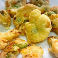 なごママさん's cooksnap of when they made 揚げ焼きで簡単♬枝豆とコーンのかき揚げ.