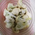 クックE662AA☆'s cooksnap of when they made レンジで2分 カリフラワー.