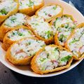 かきぽ's cooksnap of when they made さっぱり！☆ミョウガと大葉のいなり寿司☆.