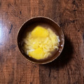 クックL8U9HI☆'s cooksnap of when they made 【便秘解消】きゃべつとさつまいもの味噌汁.