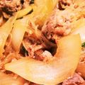 yukksmi's cooksnap of when they made 豚肉とナスのチャプチェ風.