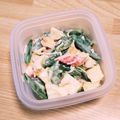 カプチーナ！'s cooksnap of when they made スナップエンドウとゆで卵のマヨサラダ.
