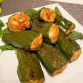 cook☆mi's cooksnap of when they made 丸ごとピーマンの肉詰め.