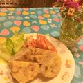 れいちゃん0150's cooksnap of when they made れんこんのはさみ揚げ.