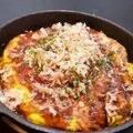 ☆GSSQHY☆'s cooksnap of when they made じゃがいもひと玉で簡単お好み焼き.