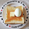 めいめい☆☆☆'s cooksnap of when they made ゆでたまごちゃんとバタートースト☆.