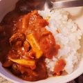 yamamori★'s cooksnap of when they made サバ缶とトマト缶のカレー.