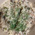 kojamin's cooksnap of when they made フライパンで＊本格ガーリックチキンピラフ.