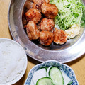 津山嘉子's cooksnap of when they made 安い・早い・旨い♪豚こま肉の唐揚げ.