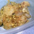 まねきねこにゃん's cooksnap of when they made お弁当にも♪えびと卵のケチャップマヨ炒め.