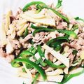 クックVL4391☆'s cooksnap of when they made 豚肉だけどチンジャオロース.