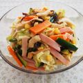 バカリャウ's cooksnap of when they made ◎キャベツと高野豆腐のサラダ◎.