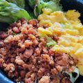 ⭐しふぉんけぇーき⭐'s cooksnap of when they made 簡単!そぼろ丼.