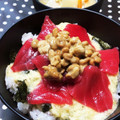 toshi♫'s cooksnap of when they made だれでも簡単！基本のマグロの山かけ.