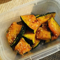 かなぽん☆☆'s cooksnap of when they made かぼちゃのオイマヨ照り焼き【作り置き】.