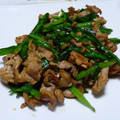  kanon 's cooksnap of when they made 3分でできる☆にらと豚肉の焼肉のタレ炒め.