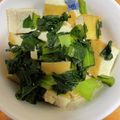 こうきとだいきママ's cooksnap of when they made 小松菜と厚揚げの煮浸し.