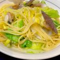 やよい・M's cooksnap of when they made 本格的！ホタテとキャベツのあっさりスパ♪.