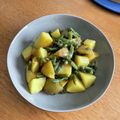 sirokuro's cooksnap of when they made 【作り置き】一口じゃがいもの甘味噌炒め.
