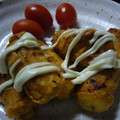 サモハン's cooksnap of when they made さつまいも in ちくわ☆マヨチーズ揚げ.