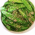 あーもこ's cooksnap of when they made 簡単！絹さやだけ！ナムル♪おつまみに.