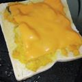 クックUL8OCM☆'s cooksnap of when they made 残ったかぼちゃサラダでトースト♪.