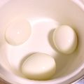 ステルトミチル's cooksnap of when they made つるんっと剥けるゆで卵！.