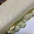 67luna's cooksnap of when they made ぬか漬けきゅうりのたまごサンド.