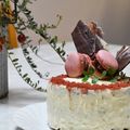 kotanu's cooksnap of when they made アメリカの定番♡レッドベルベッドケーキ.