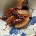 kinkinsan's cooksnap of when they made 懐かしい味！ホタルイカと大根の煮物♪.
