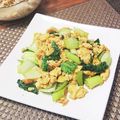 リンリン☆☆☆'s cooksnap of when they made マヨでふわっ☆チンゲン菜と卵のオイ炒め.
