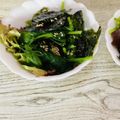さくらん餅's cooksnap of when they made ほうれん草と海苔の塩だれサラダ.