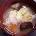 もふもふクロさん's cooksnap of when they made ◆シーチキンとさつま芋の具だくさん味噌汁.