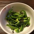 けんしんパパ's cooksnap of when they made 5分で楽々一品追加！ピーマンの塩昆布和え.